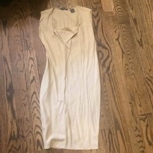 Daryl k tan cowl neck dress